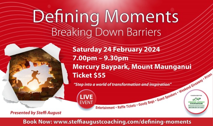 Defining Moments Breaking Down Barriers